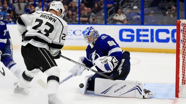 Lightning top Kings 4-3 in shootout for 9th straight win