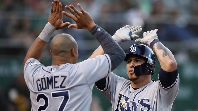 Cron, Wendle, Ramos hit consecutive HRs, Rays beat A's 4-3