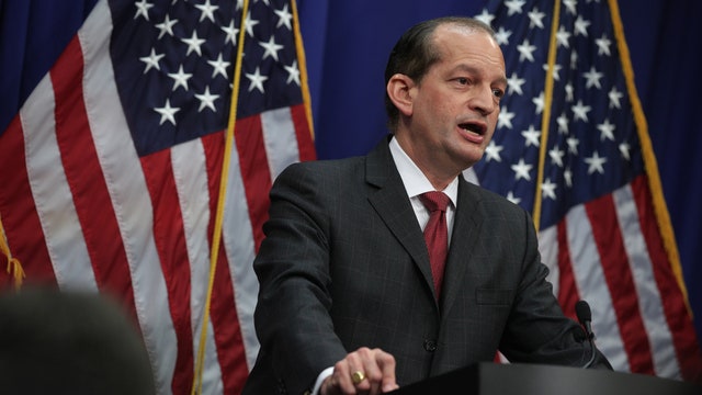 United States Secretary of Labor Alexander Acosta stepping down, Trump says