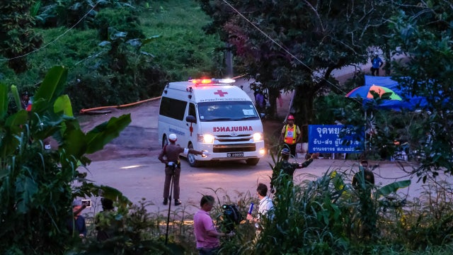 Daring Thai cave rescue ends with all 12 boys, coach saved