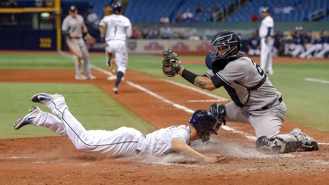 Tanaka struggles in Yankees' 8-7 loss to Rays