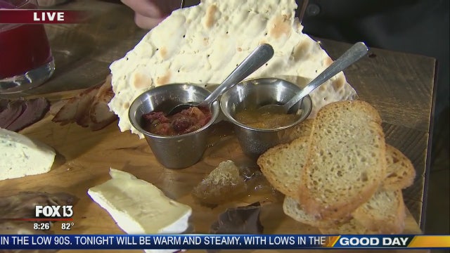 Charley's at The Mill restaurant with all the bacon