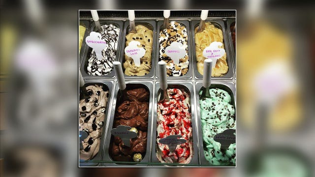 Tempting taste buds inside Coolside Gelato