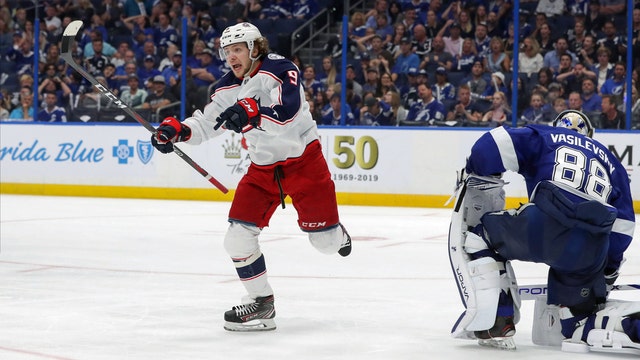 Blue Jackets take 2-0 series lead over Lightning