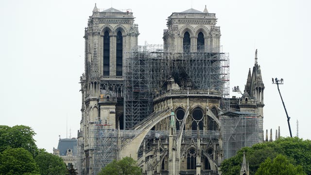 Fire out, treasures intact but work ahead for Notre Dame