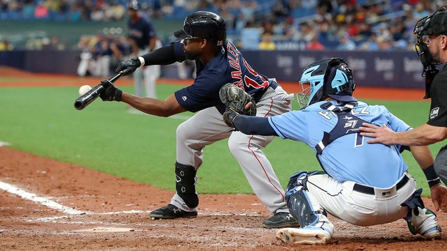 Red Sox beat AL East-leading Rays 4-3 in 11 to finish sweep