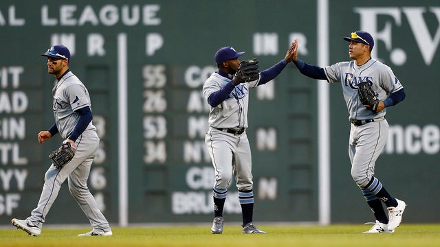 Diaz homers, Morton goes 6 scoreless as Rays top Red Sox 2-1