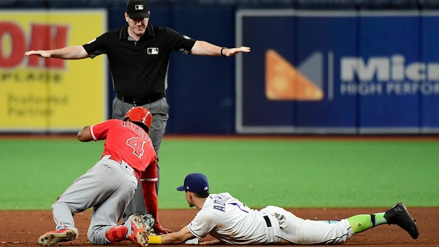 Morton's streak ends as Angels beat Rays 5-3