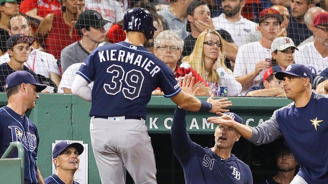 Kiermaier returns to lead Rays past Red Sox 8-5