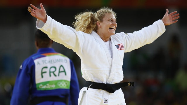 Harrison defends Olympic judo title, waves off MMA career