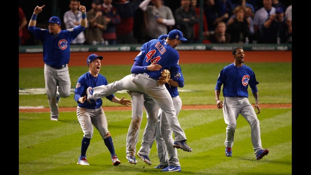 Cubs win 1st World Series since 1908, beat Indians in Game 7