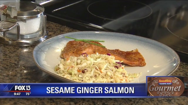 GOOD DAY GOURMET: Sesame ginger salmon