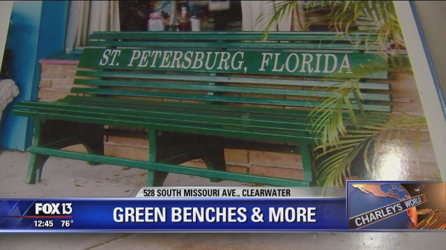 Green bench history lives on through Clearwater business