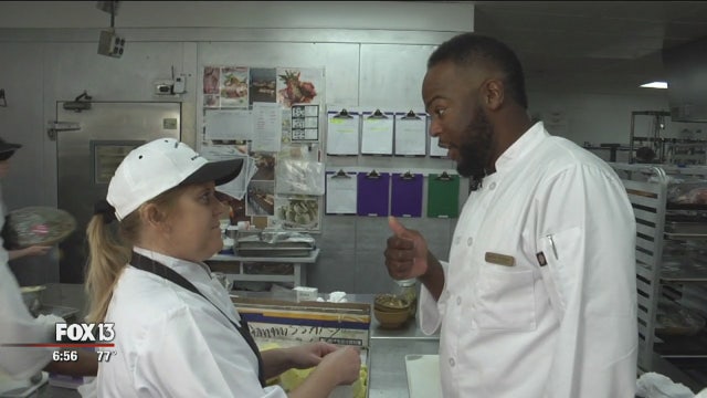 Organization gives disabled on-the-job training