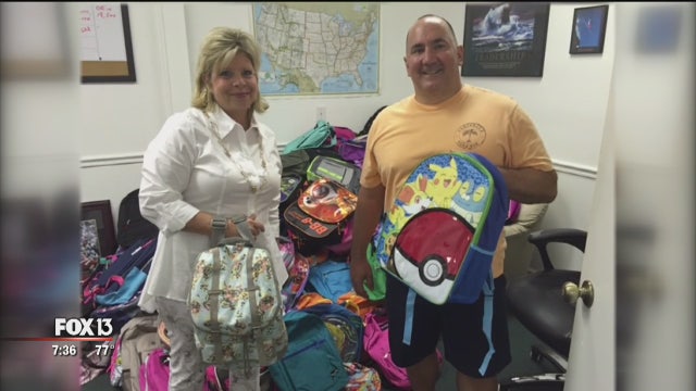 HOMETOWN HEROES: The Backpack Lady Project carries on tradition