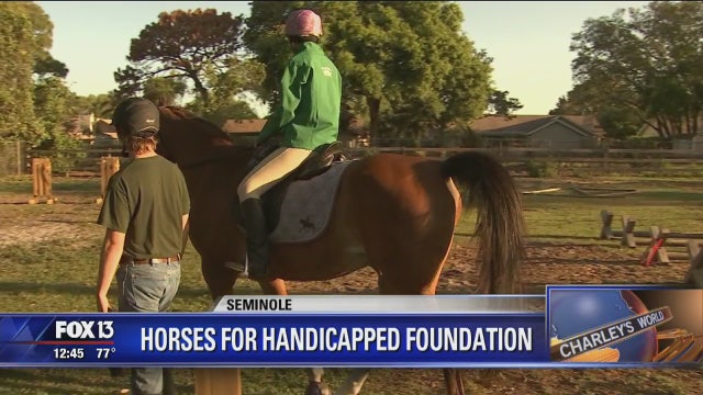Horses for Handicapped Foundation serves its riders for free