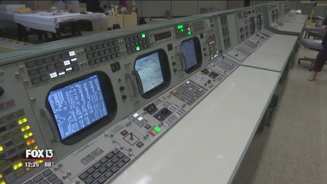 The room that landed men on the moon is being restored