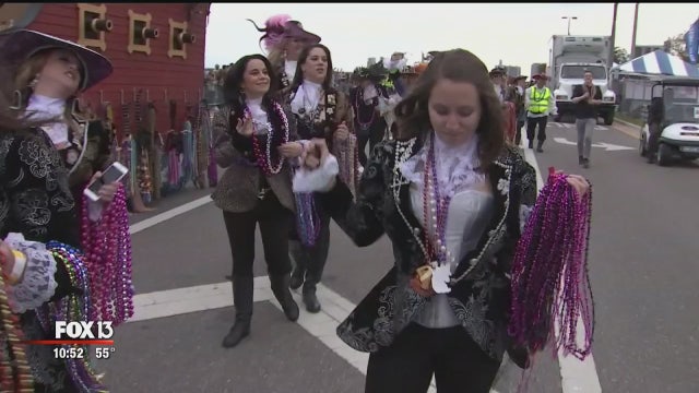 Hundreds of thousands revel as pirates invade Tampa Bay for Gasparilla