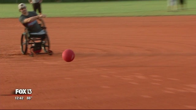 Kickball tournaments aims to raise funds for wounded vets homes