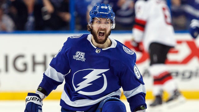 Lightning sign Kucherov to 8-year extension