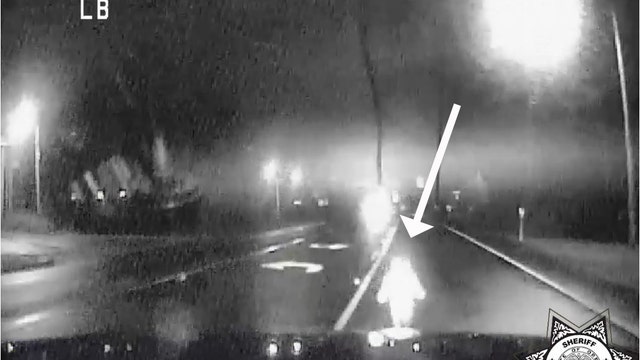 WATCH: Little boy found wandering in middle of highway spotted by deputy