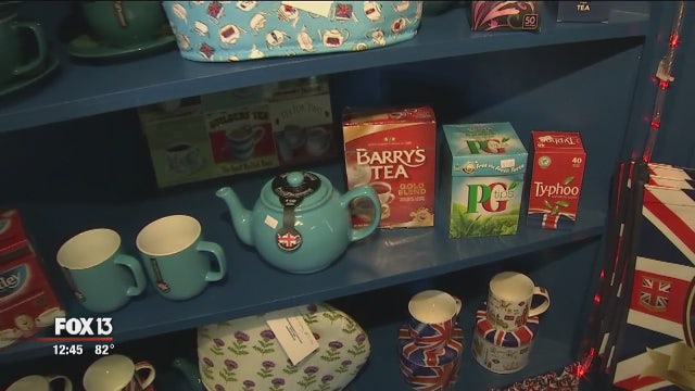 London shop in Largo ready for royal wedding