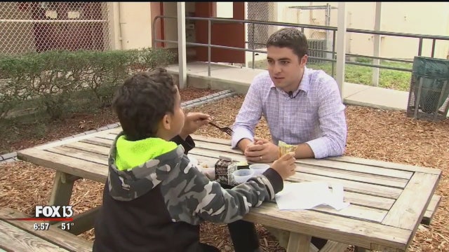 Lunch Pals program offers mentoring to students
