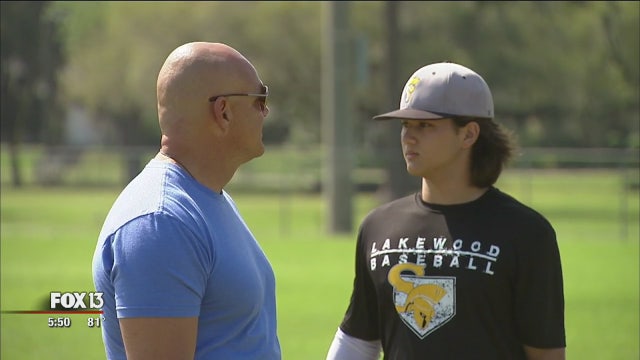 MLB great's son prepares for career in baseball