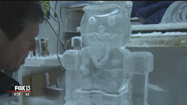 Made in Tampa Bay: Ice Pro sculptures defy Florida heat