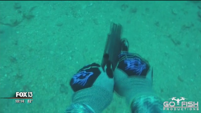 Bradenton man makes underwater Glock to hunt lionfish
