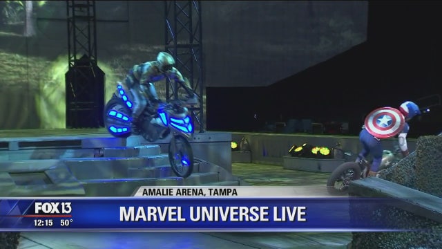 Marvel Universe LIVE! arrives in Tampa