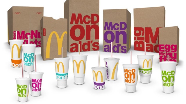 McDonald's unveils new packaging in 2016