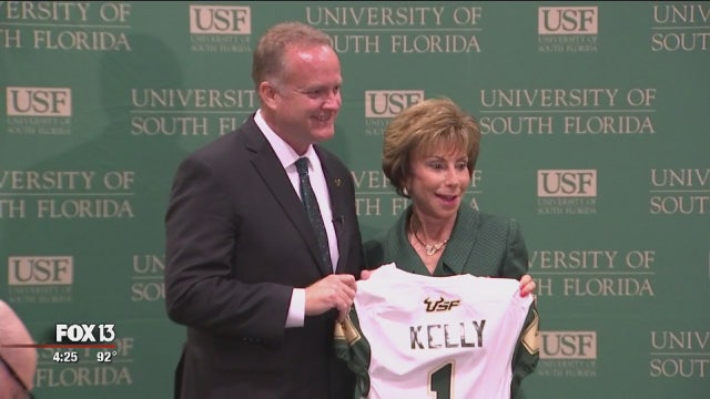Meet Michael Kelly, USF's new vice president of athletics