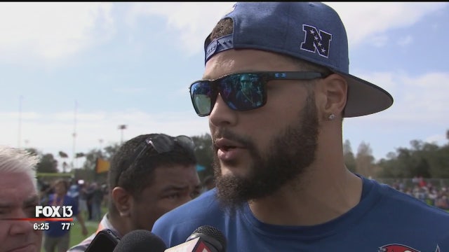 Bucs' Mike Evans getting intel on Bruce Arians at Pro Bowl