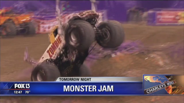 Monster Jam returns to Tampa