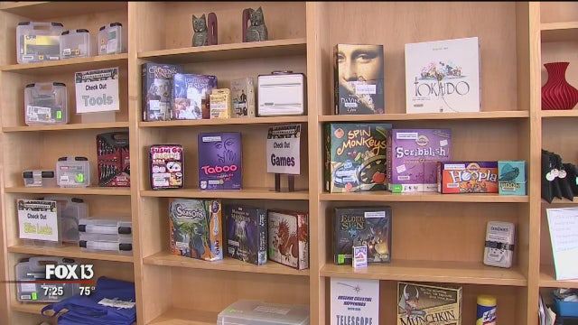 Beyond books: You can check out games, tools and telescopes at Clearwater Public Library