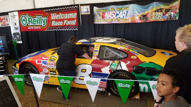 NASCAR Fan? Take a turn behind the wheel of Elliot Sadler's car