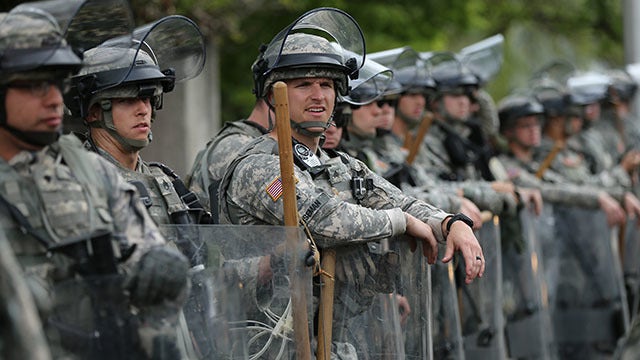 National Guard activated in Tampa