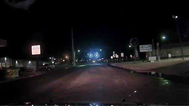 DASH CAM: Gas pipeline explosion lights up the sky