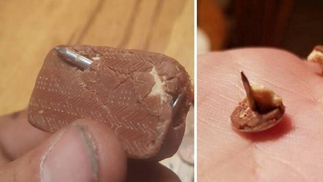 Reports: Nails and needles being found in children's Halloween candy