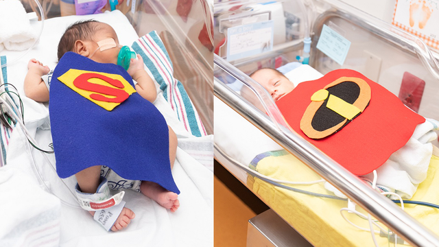 Florida teen makes Halloween capes for preemie superheroes