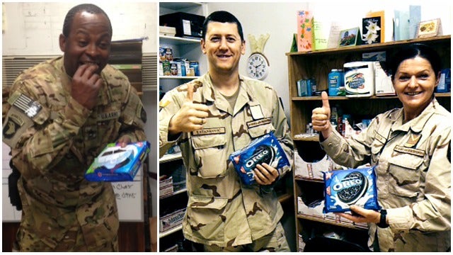 Alpharetta church thanks troops with Operation Oreo