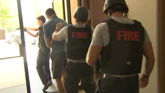Temple Terrace first responders join for multi-agency active shooter training