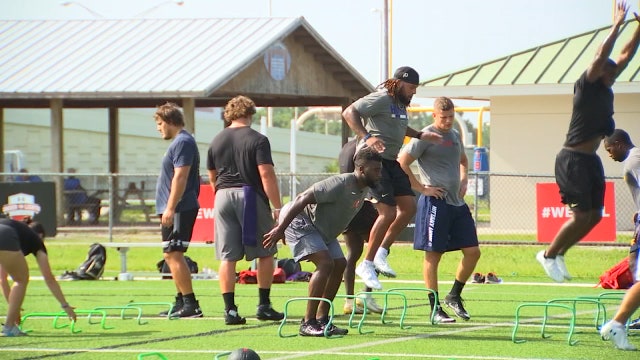 Buccaneers hold their own personal training camp