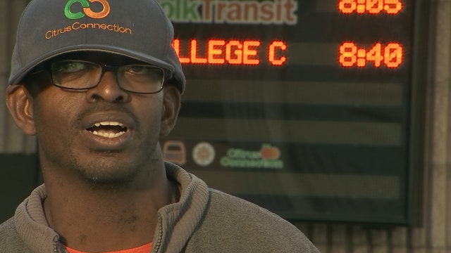 Bus volunteer of 15 years helps keep riders connected