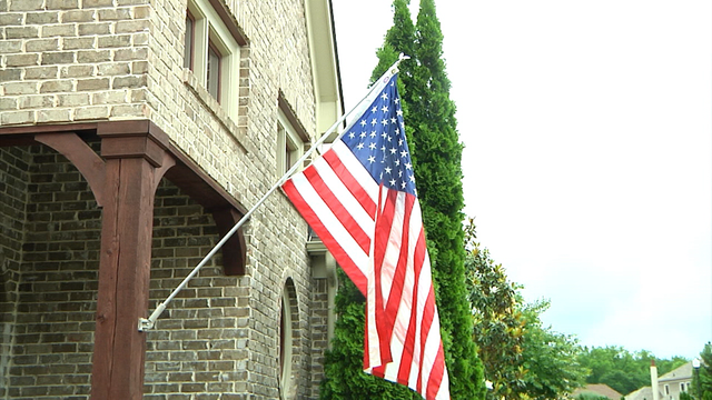 Neighbors outraged after HOA issues American Flag limitations