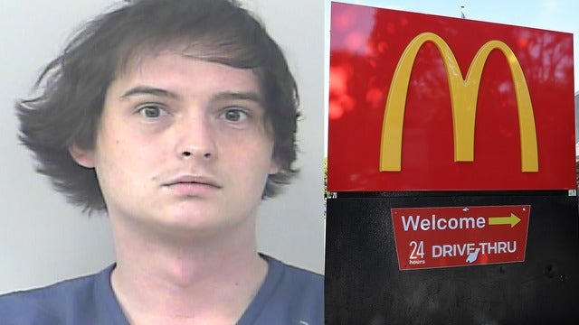 Police: Man tried to pay for McDonald's with bag of weed