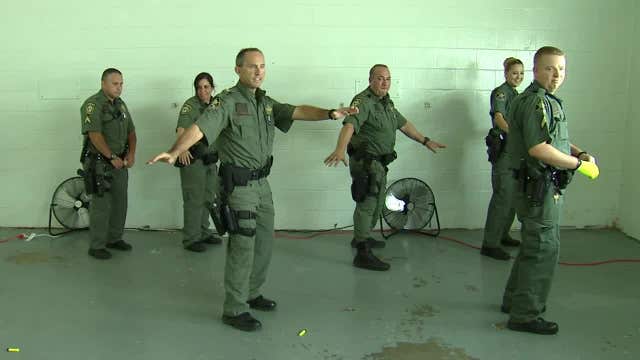 Deputies, zombies surprise boy with terminal illness