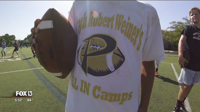 Plant High hosts Coach Weiner's 'All In Football Camp'