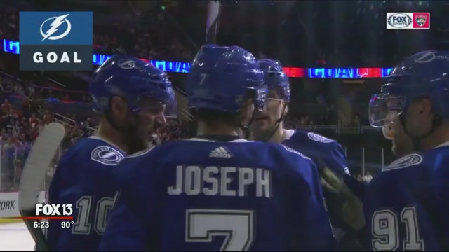 Preseason push pays off for Lightning rookie